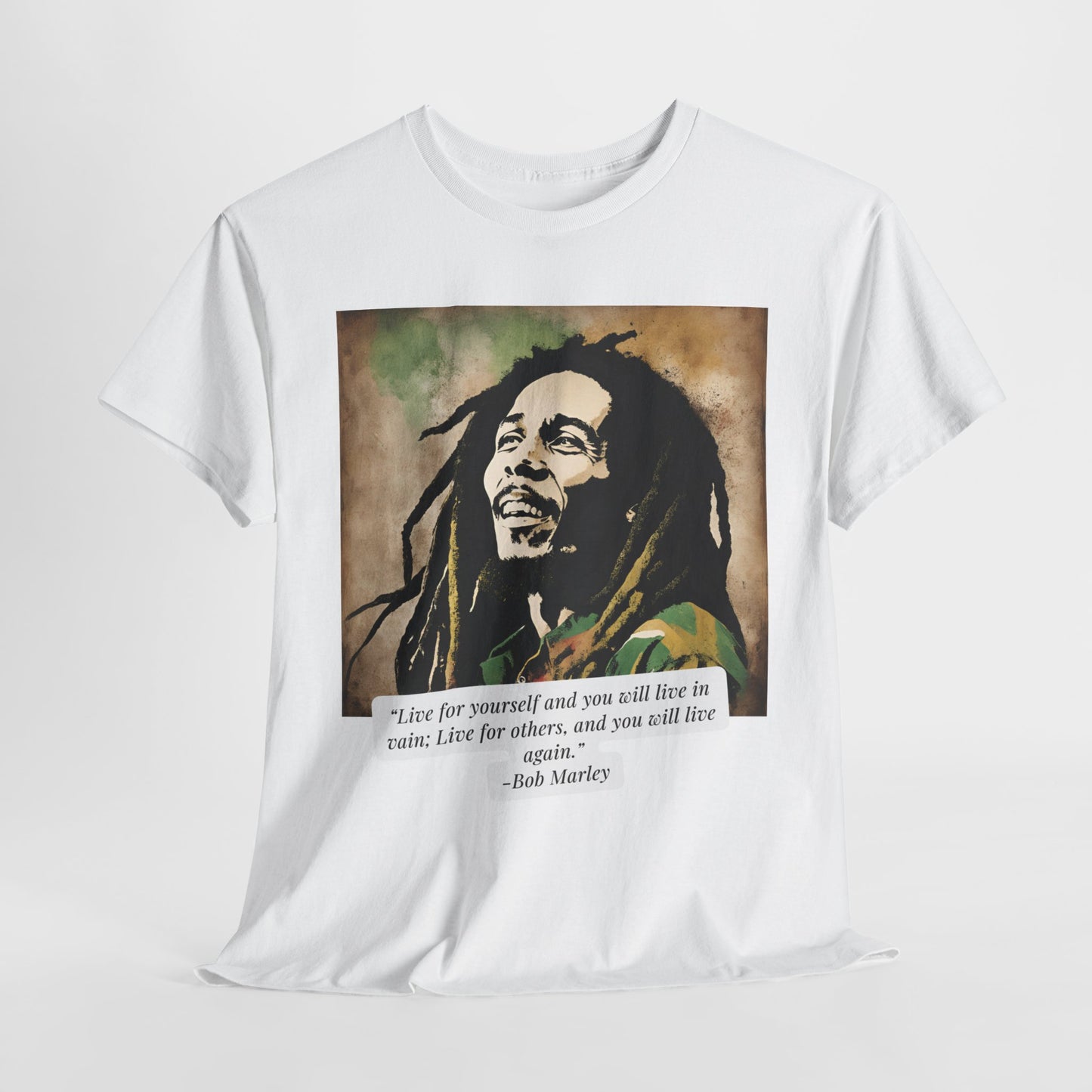 Unisex  Bob Marley Cotton Tee