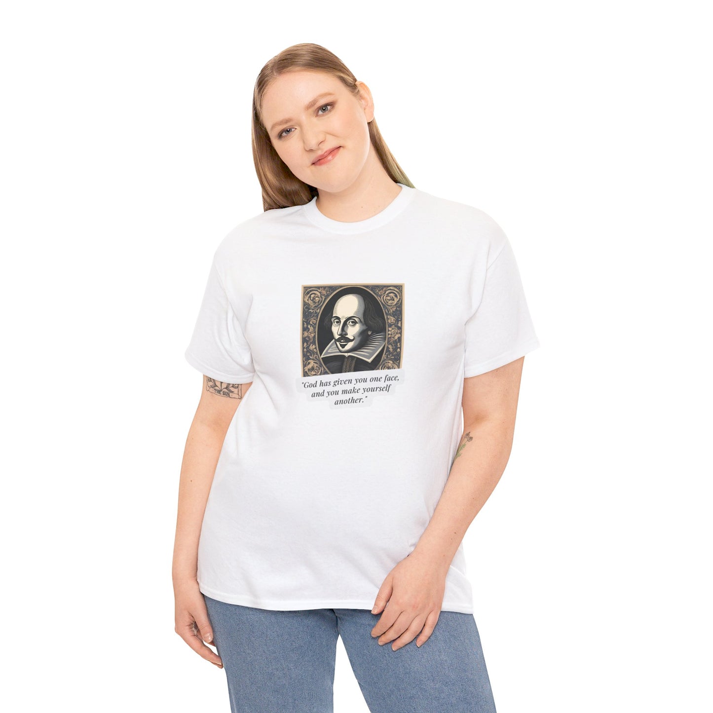 Unisex Cotton Tee "William Shakespeare"