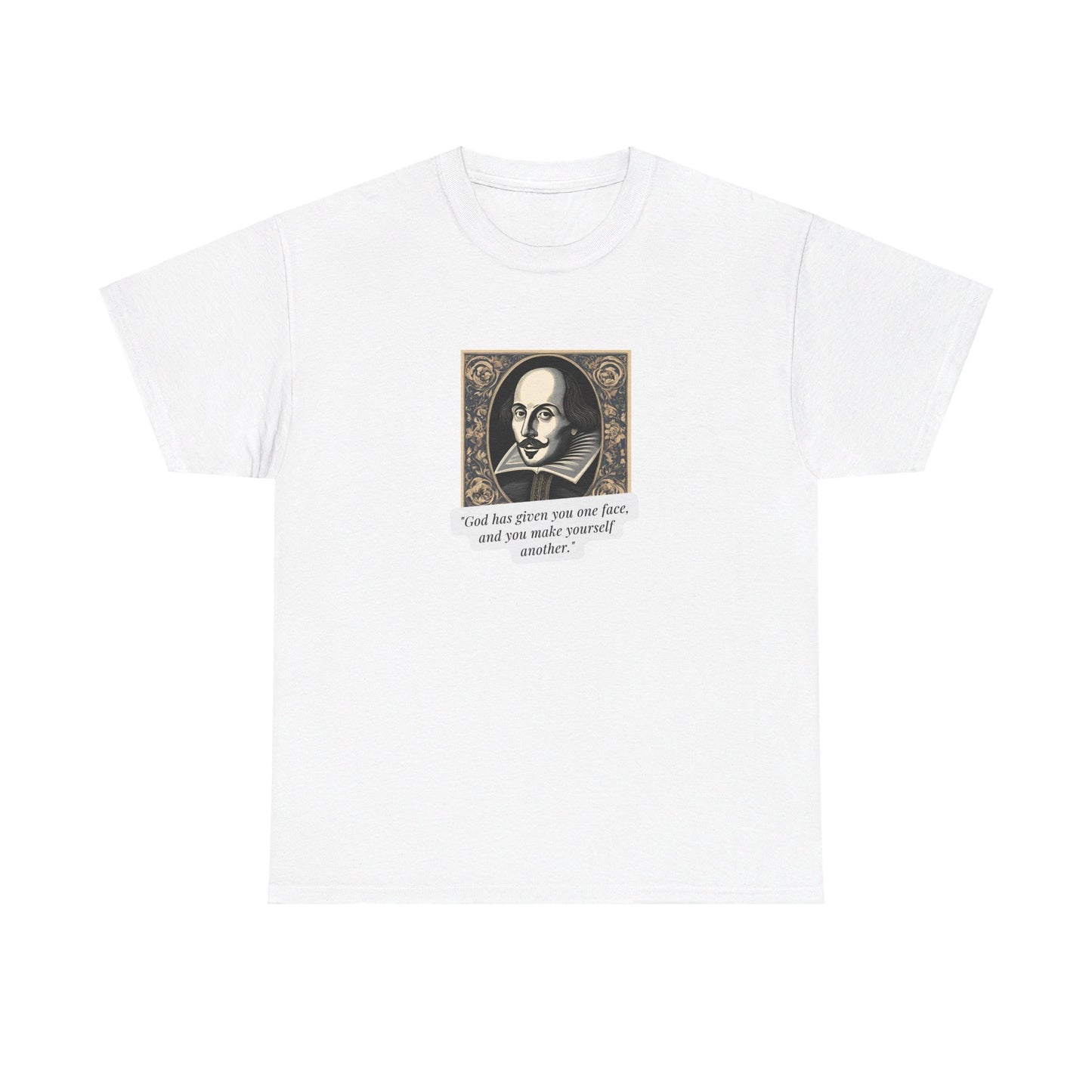 Unisex Cotton Tee "William Shakespeare"