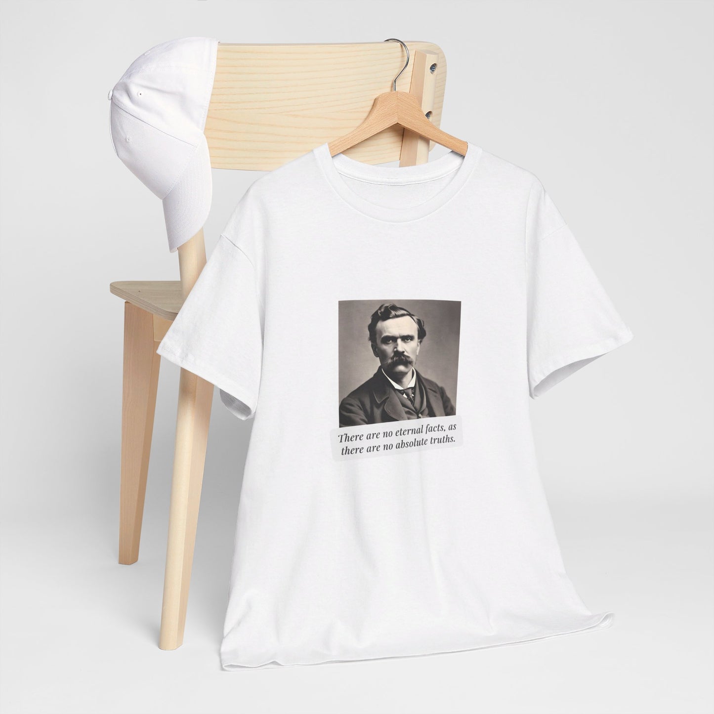 Unisex Cotton Tee "Friedrich Nietzsche"