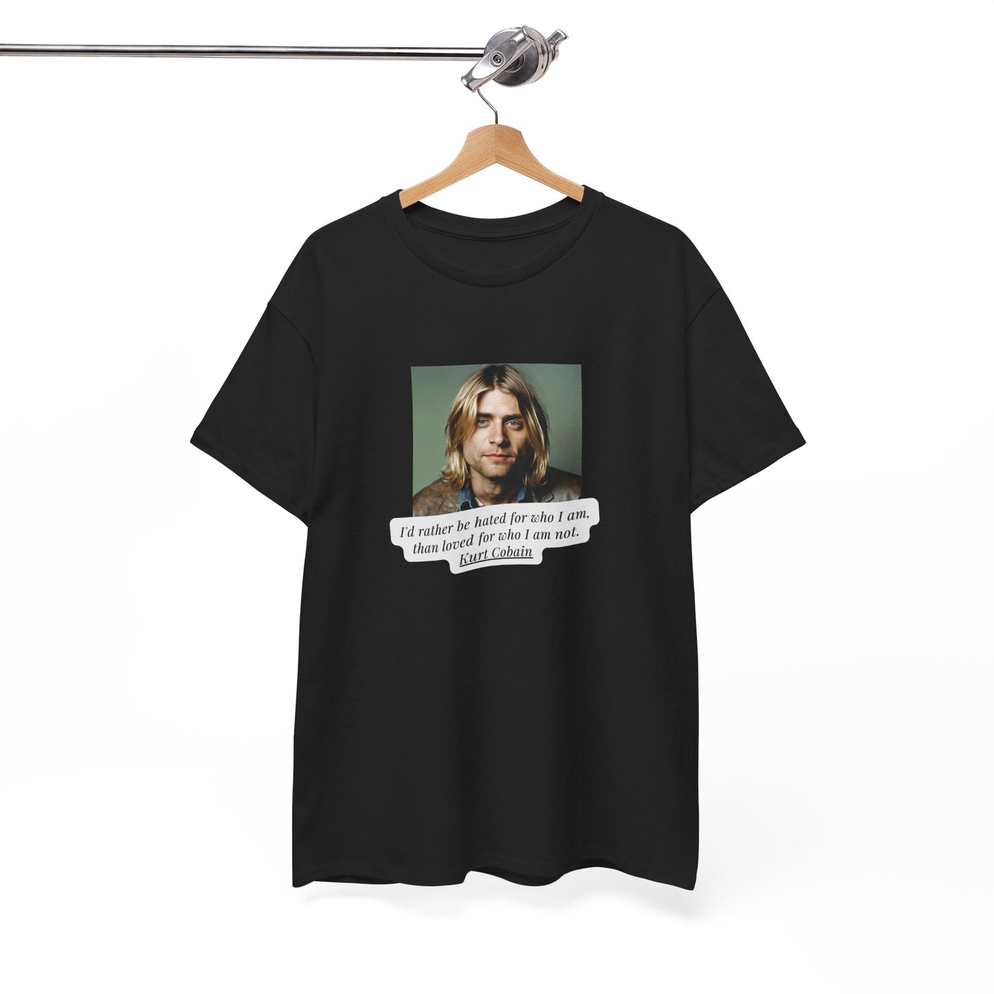 Unisex Kurt Cobain Cotton Tee