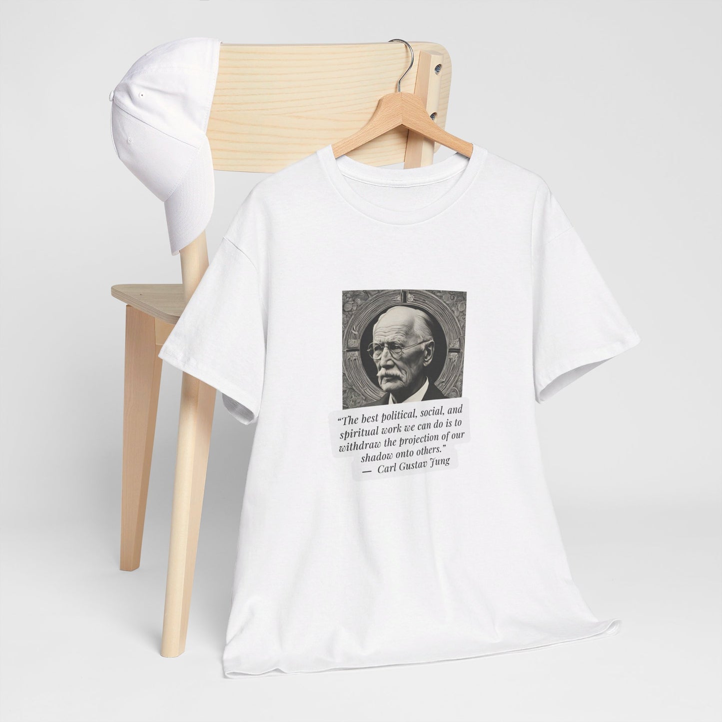 Unisex Cotton Tee "Carl Gustav Jung"