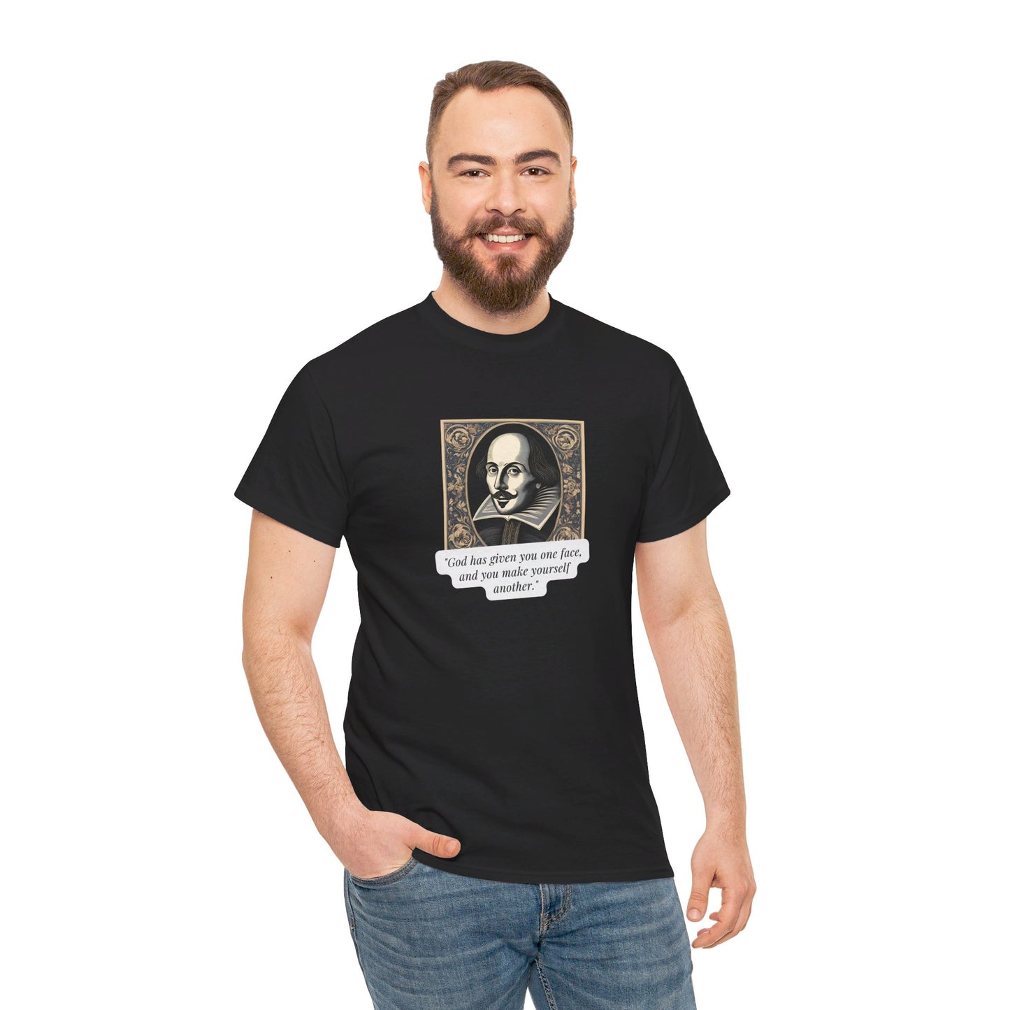 Unisex Cotton Tee "William Shakespeare"