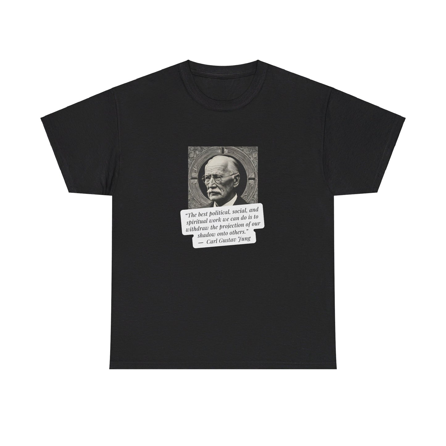 Unisex Cotton Tee "Carl Gustav Jung"