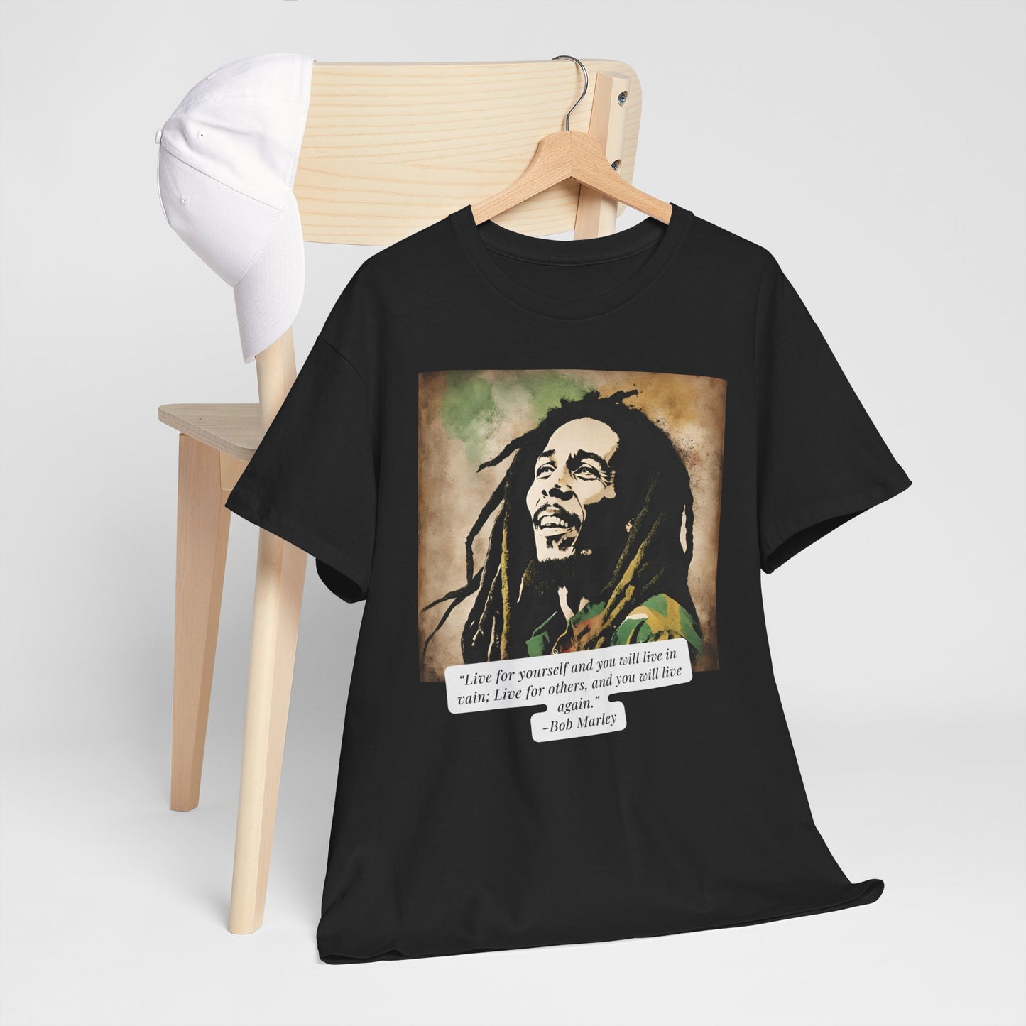 Unisex  Bob Marley Cotton Tee