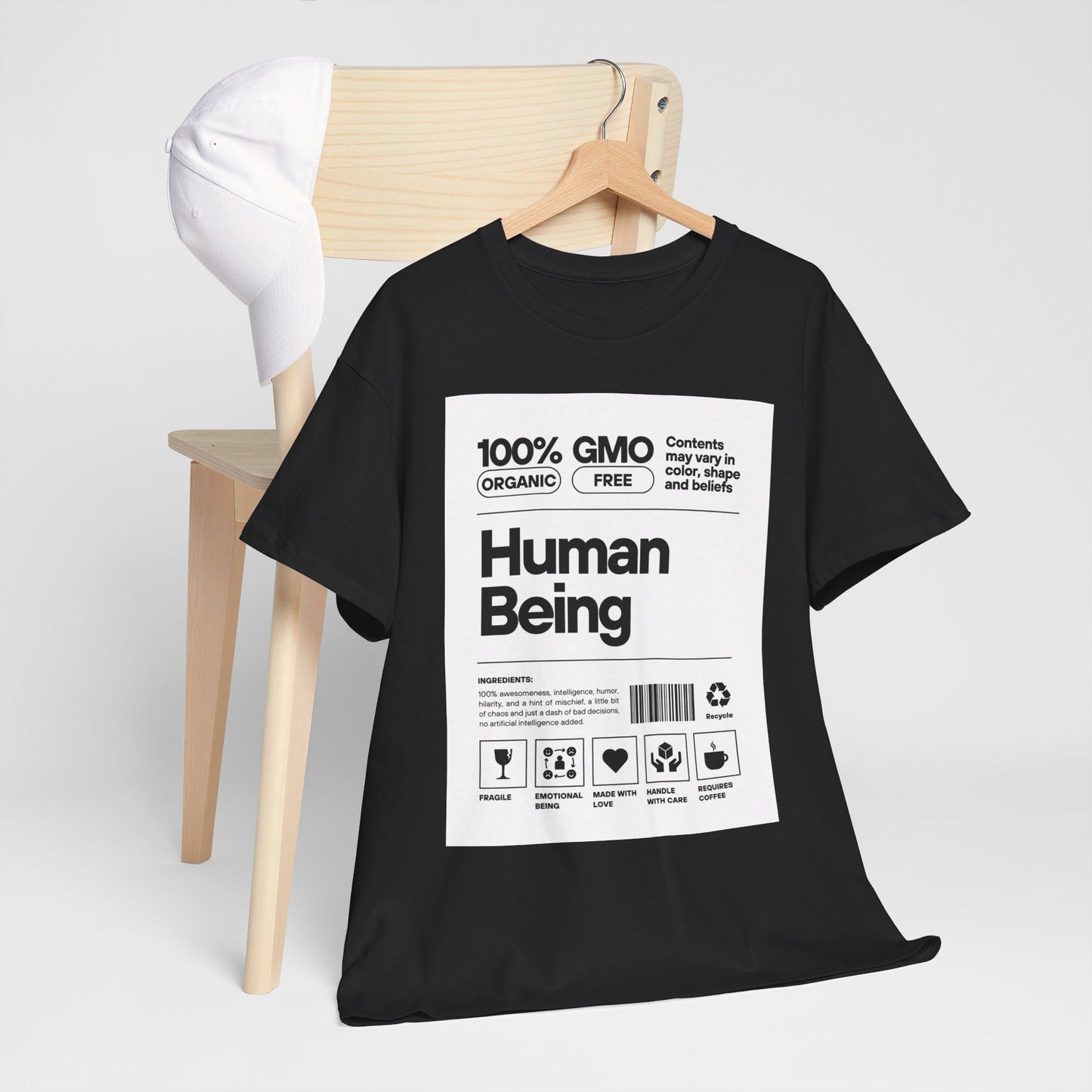 Unisex  Cotton Tee "Human Being"