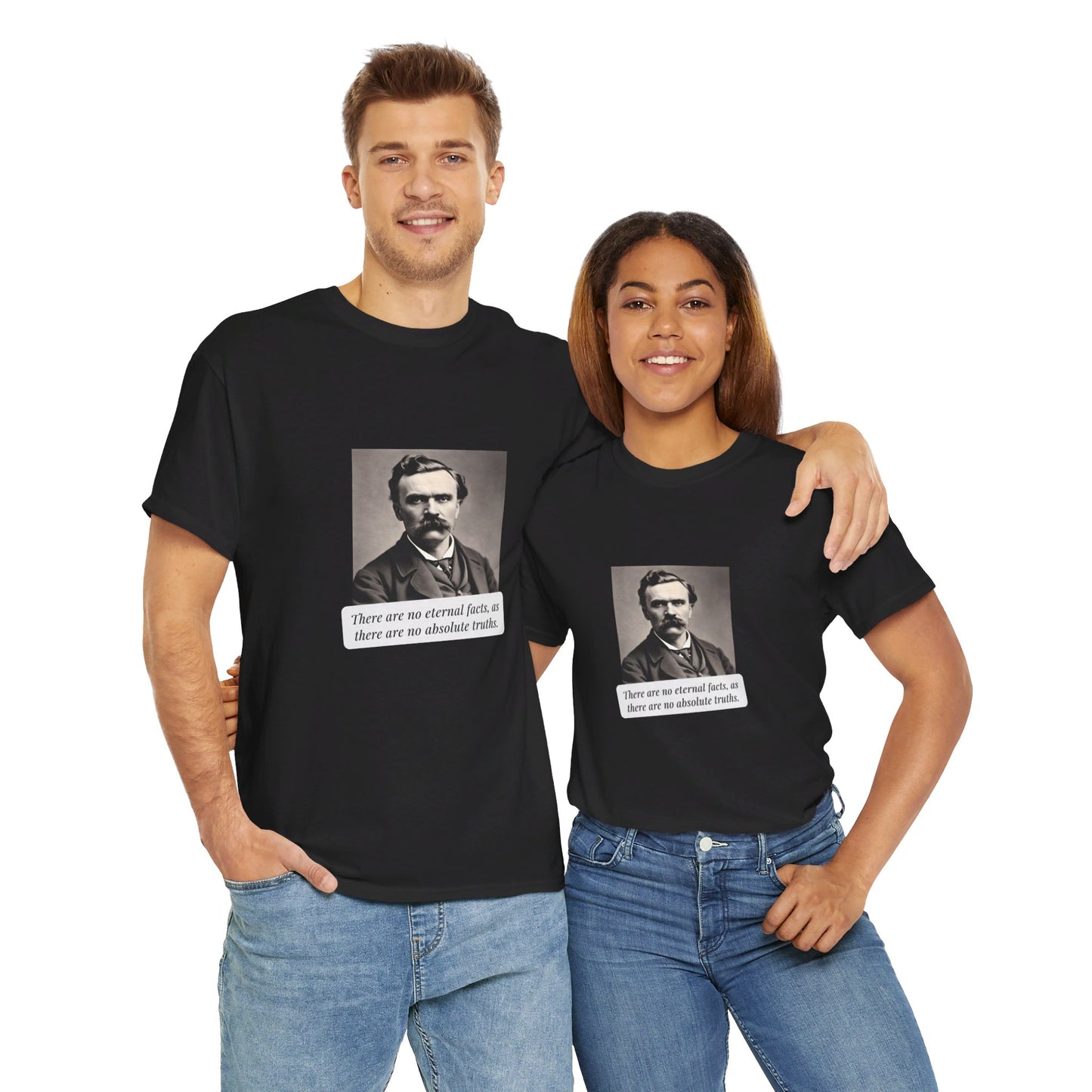 Unisex Cotton Tee "Friedrich Nietzsche"