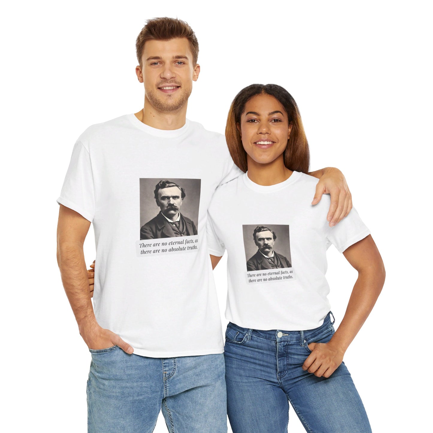 Unisex Cotton Tee "Friedrich Nietzsche"