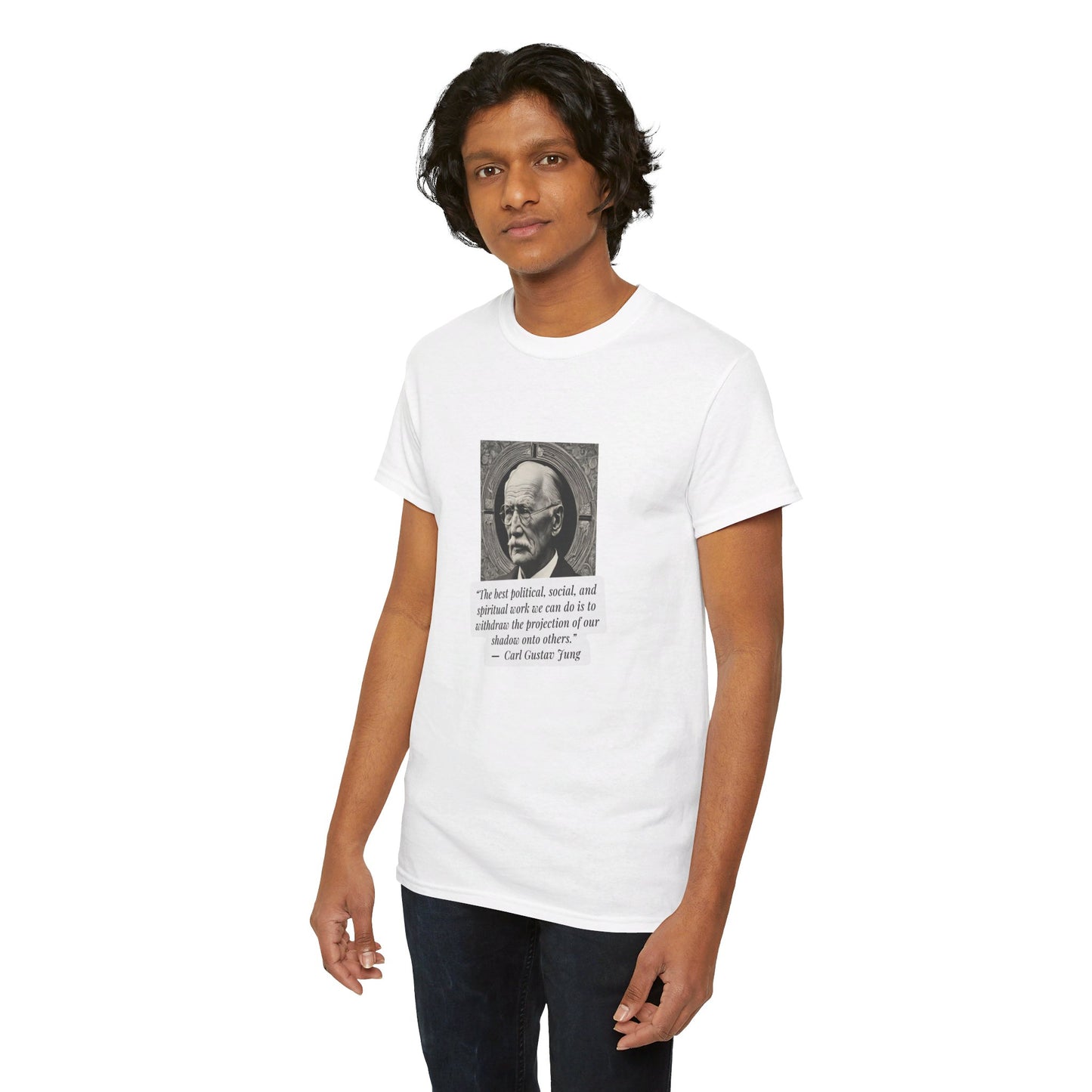 Unisex Cotton Tee "Carl Gustav Jung"