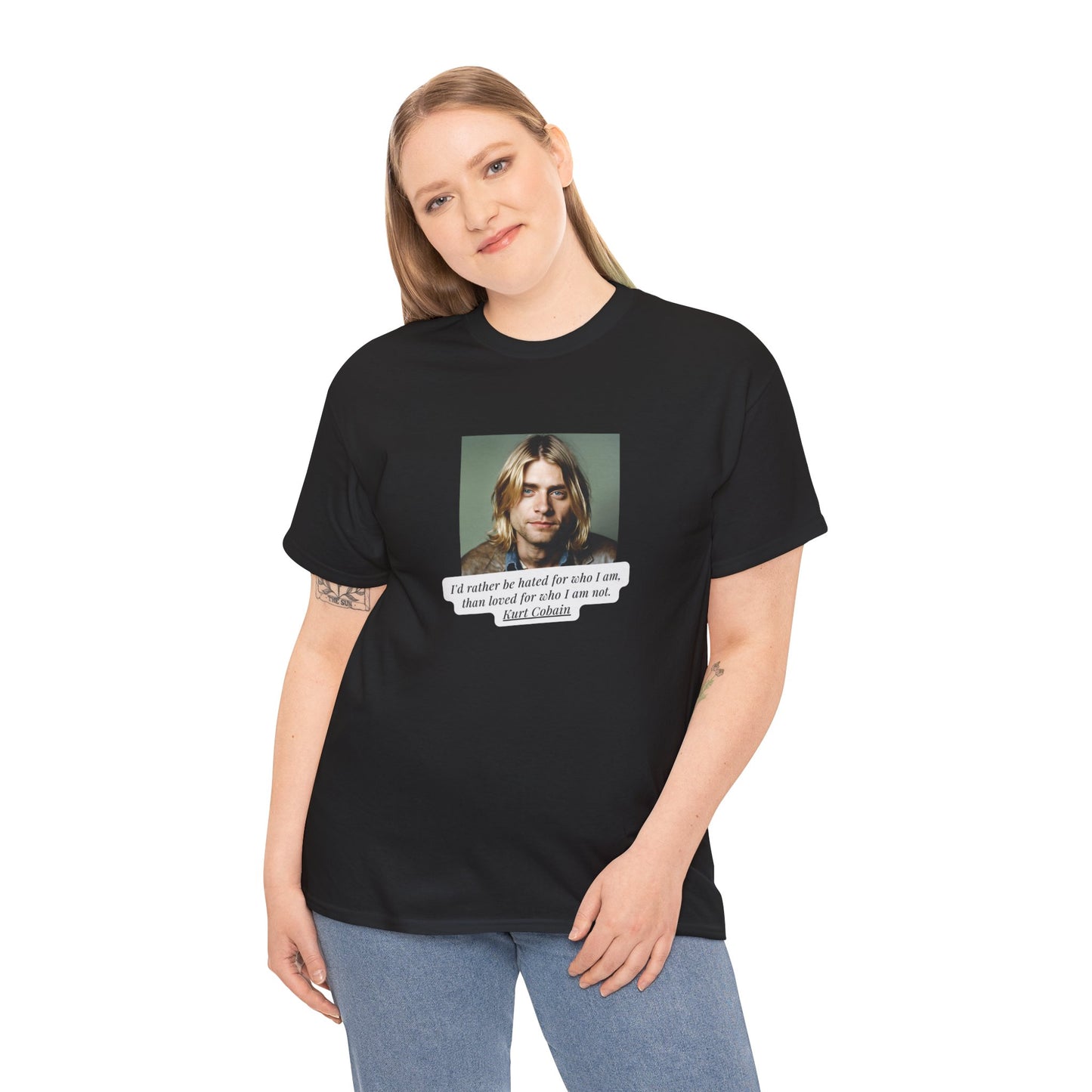 Unisex Kurt Cobain Cotton Tee