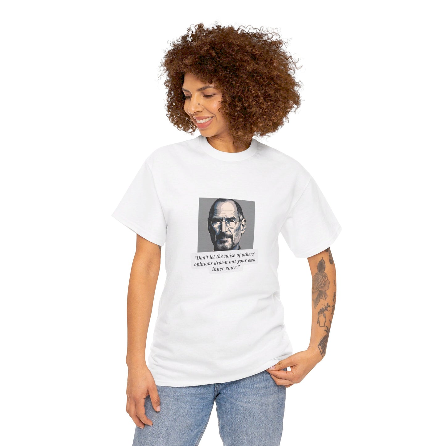 Unisex Cotton Tee "Steve Jobs"