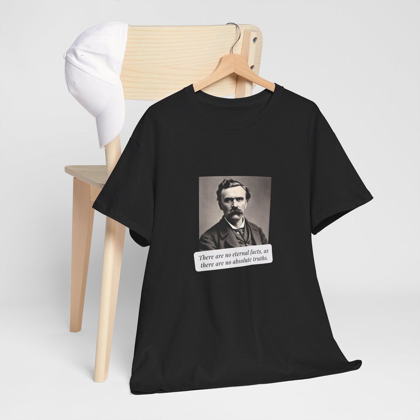 Unisex Cotton Tee "Friedrich Nietzsche"