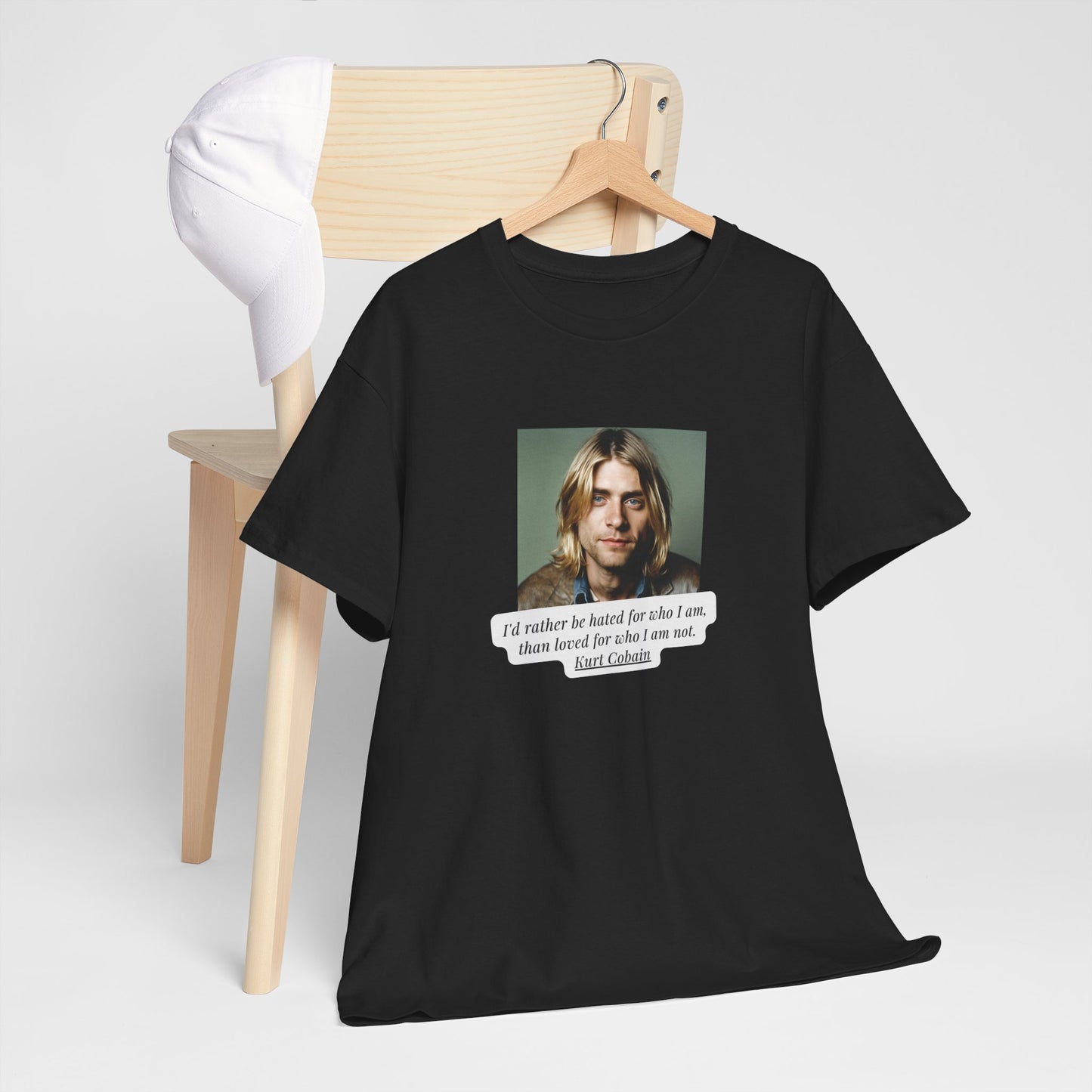 Unisex Kurt Cobain Cotton Tee