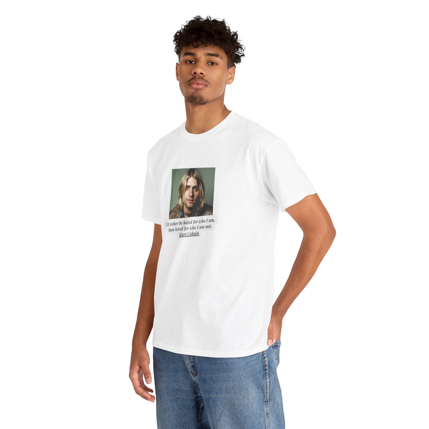 Unisex Kurt Cobain Cotton Tee