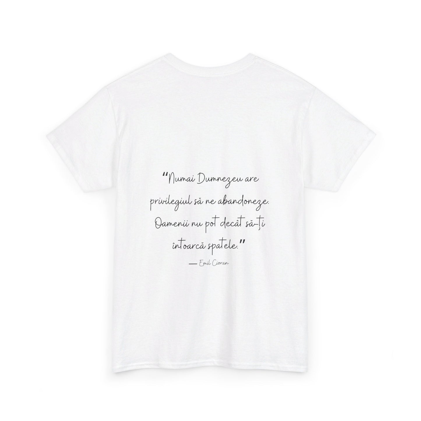 Unisex Cotton Tee "Emil Cioran"