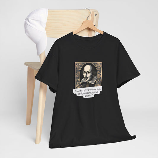 Unisex Cotton Tee "William Shakespeare"