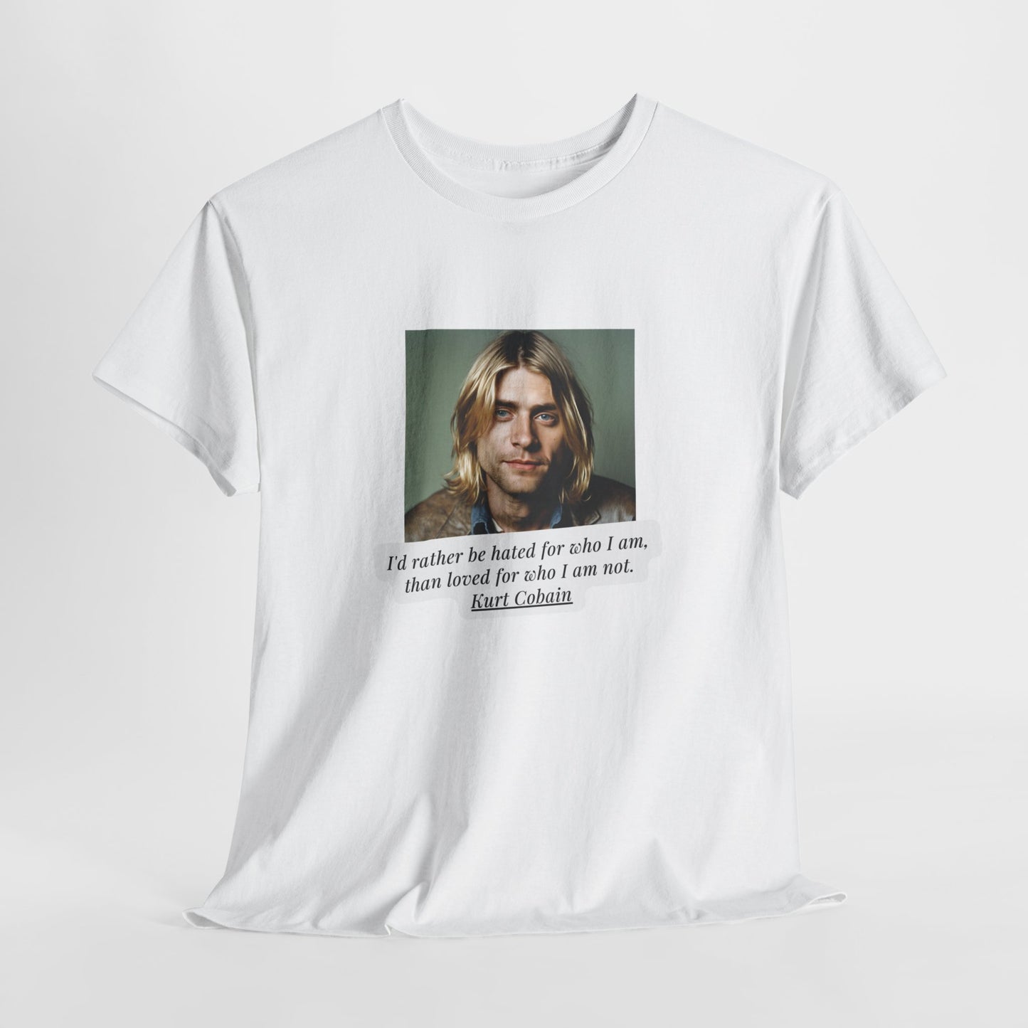 Unisex Kurt Cobain Cotton Tee