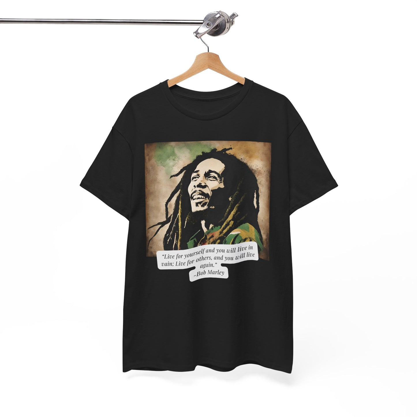 Unisex  Bob Marley Cotton Tee