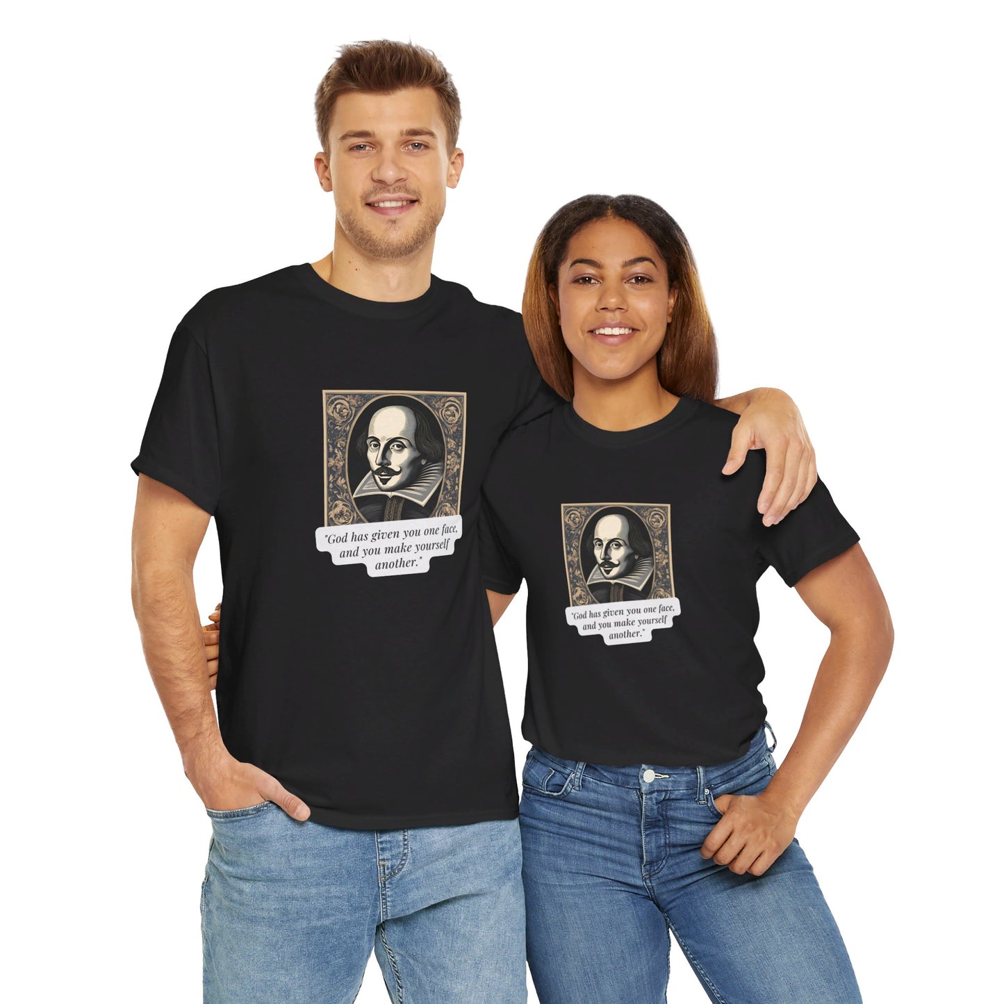 Unisex Cotton Tee "William Shakespeare"