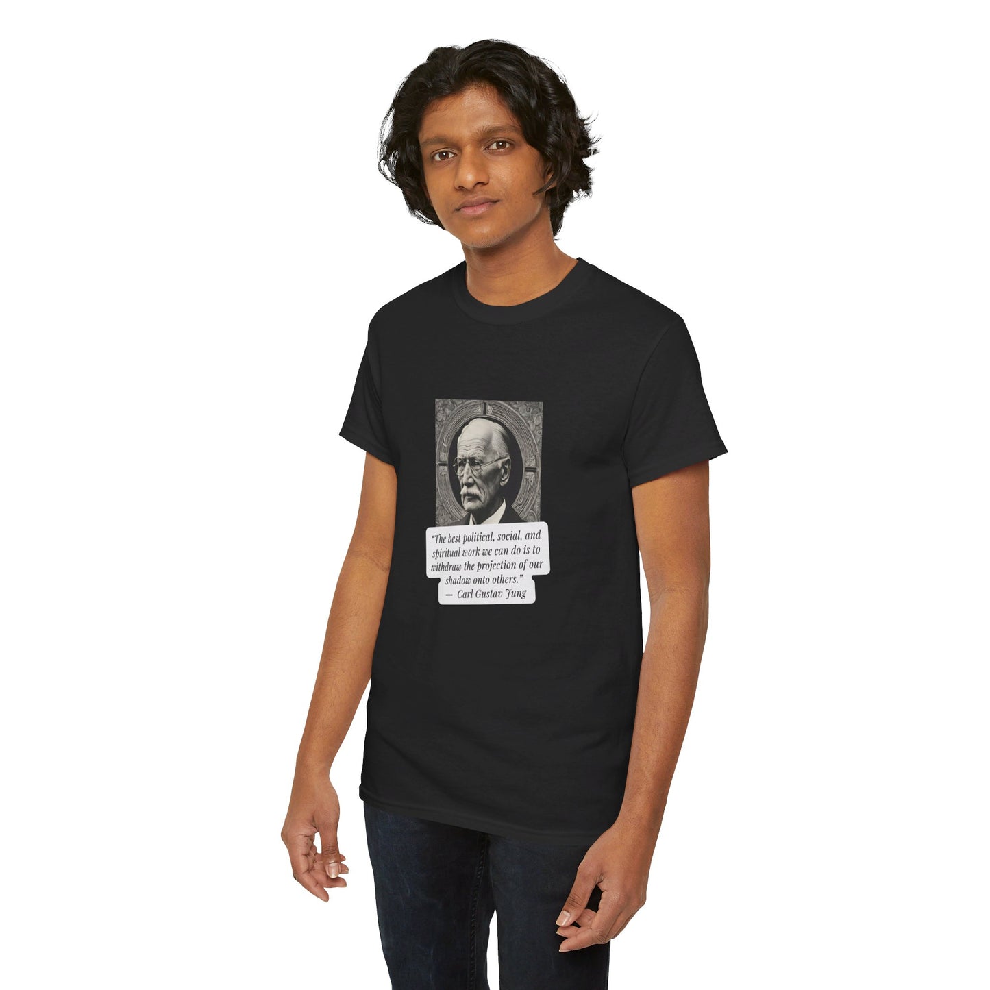 Unisex Cotton Tee "Carl Gustav Jung"