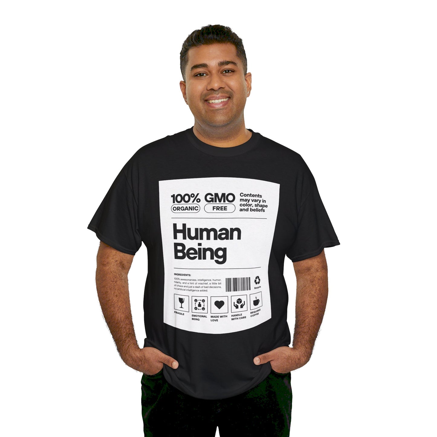 Unisex  Cotton Tee "Human Being"