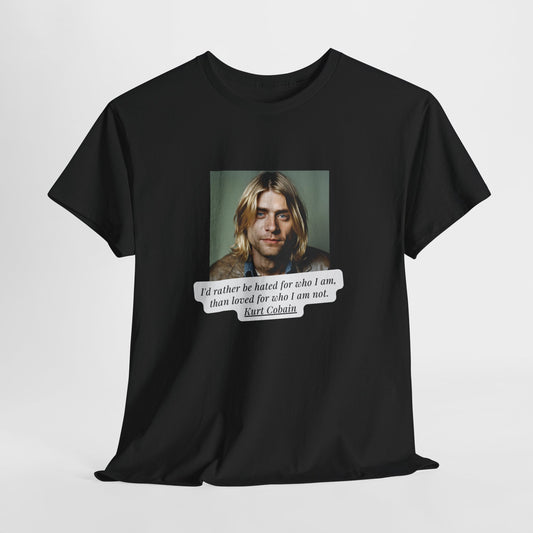 Unisex Kurt Cobain Cotton Tee