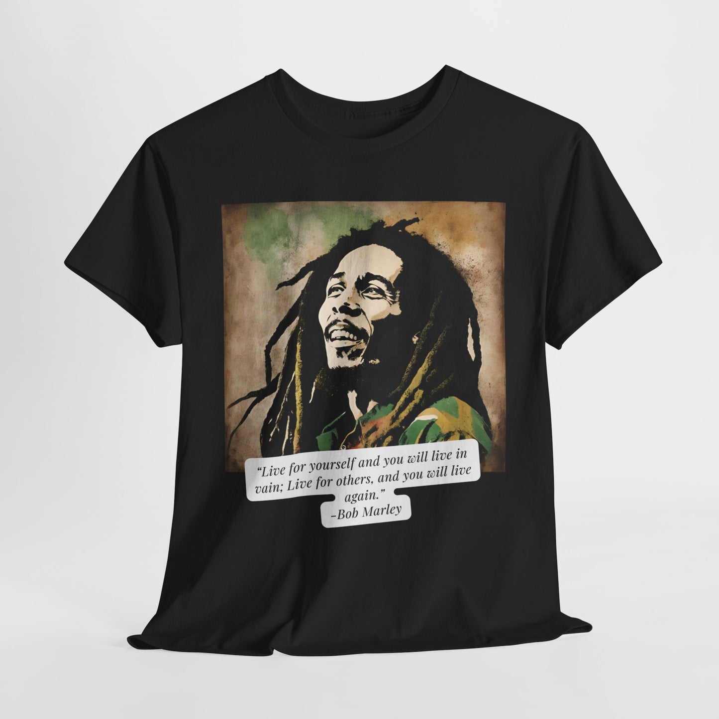 Unisex  Bob Marley Cotton Tee