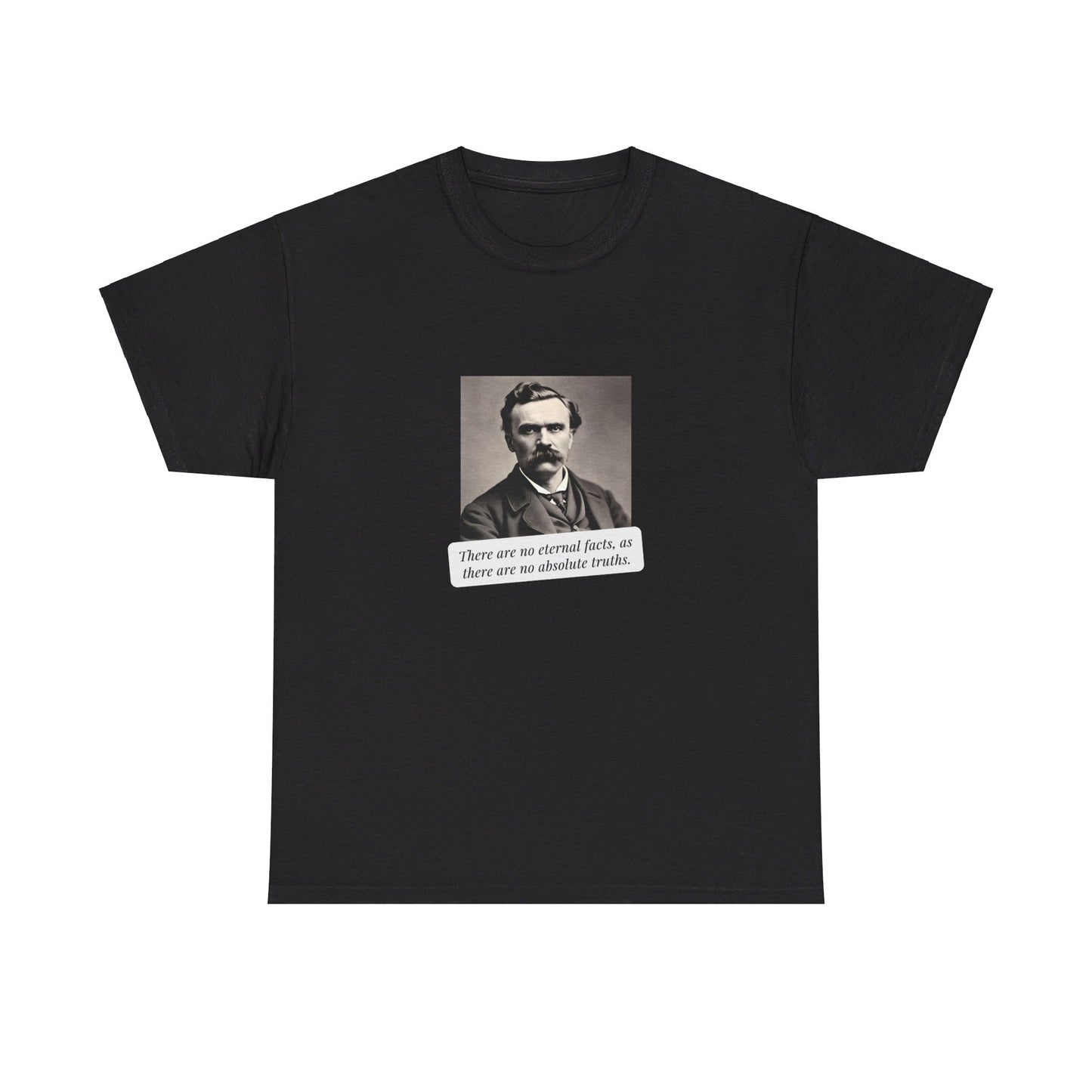 Unisex Cotton Tee "Friedrich Nietzsche"