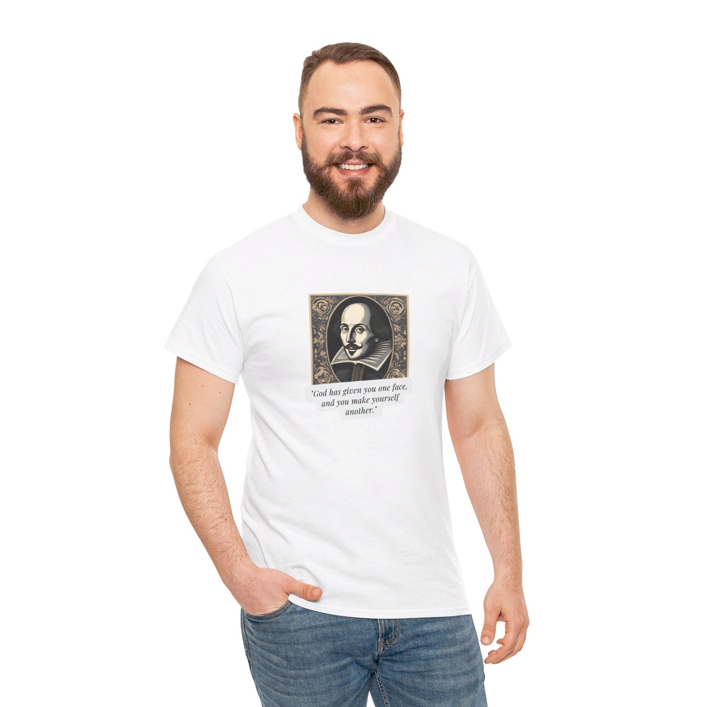 Unisex Cotton Tee "William Shakespeare"