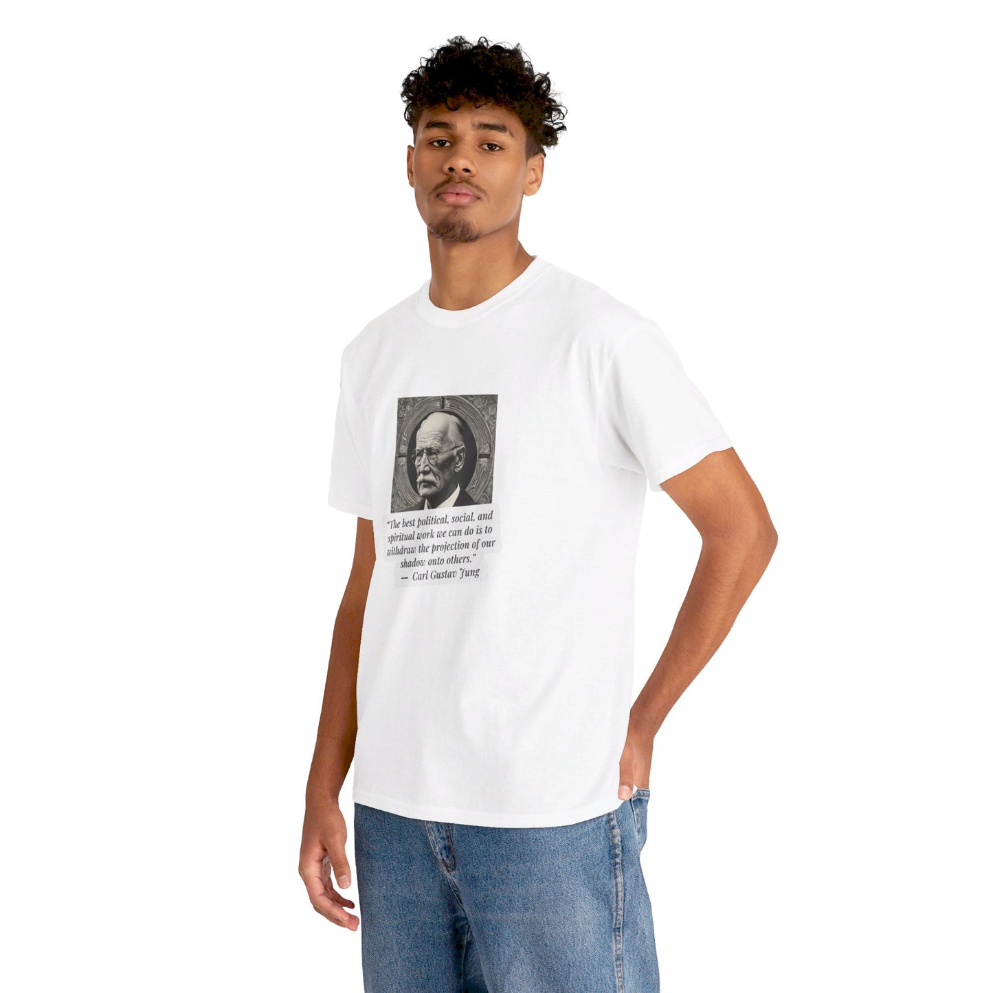 Unisex Cotton Tee "Carl Gustav Jung"