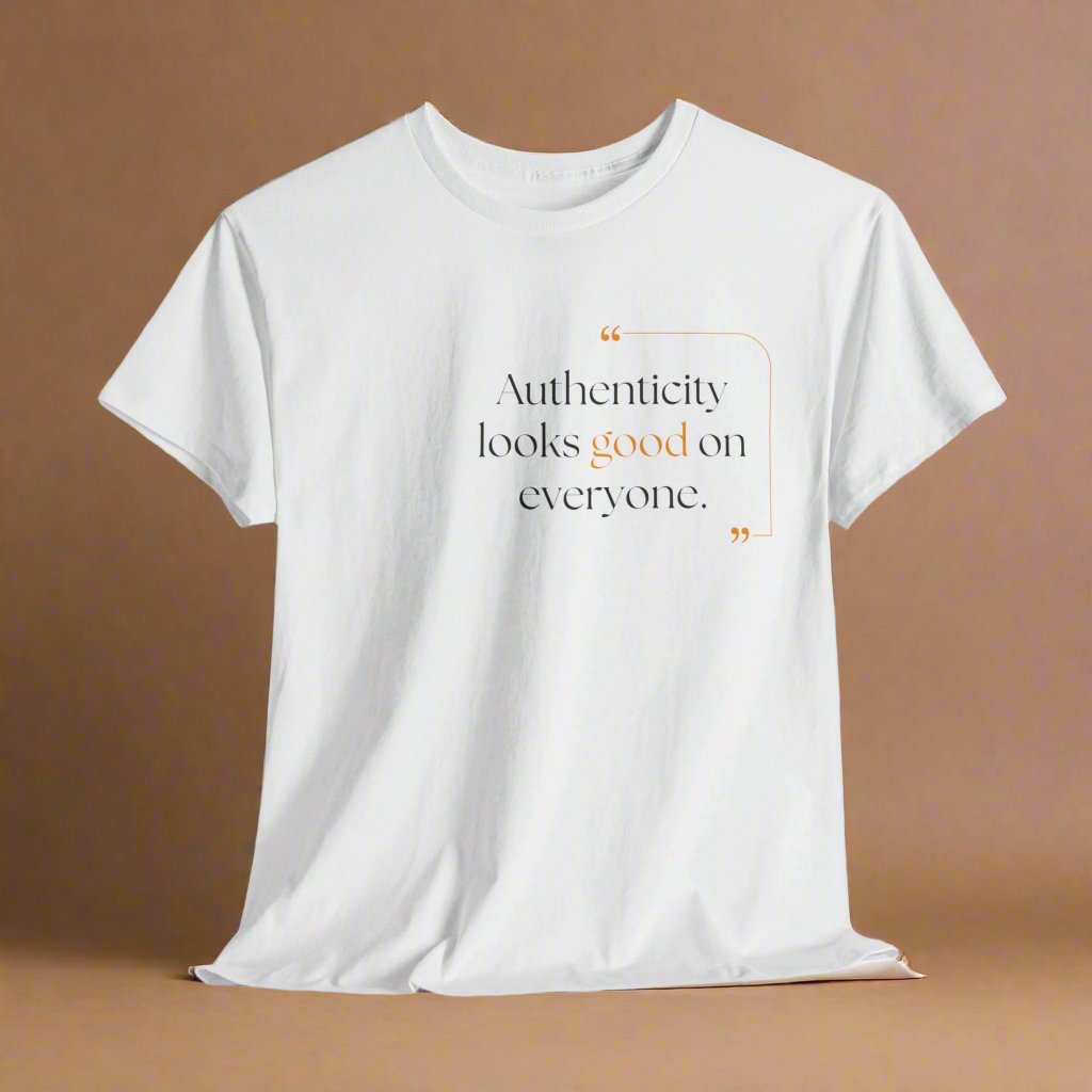 Unisex Cotton Tee "Authentcity looks good on everyone"